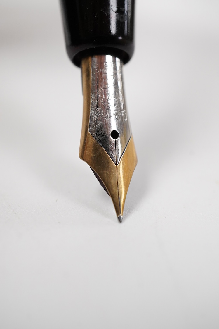 A Mont Blanc vintage fountain pen c.1950's, no.644 with 14ct Mont Blanc nib